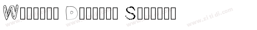 William Display Std字体转换